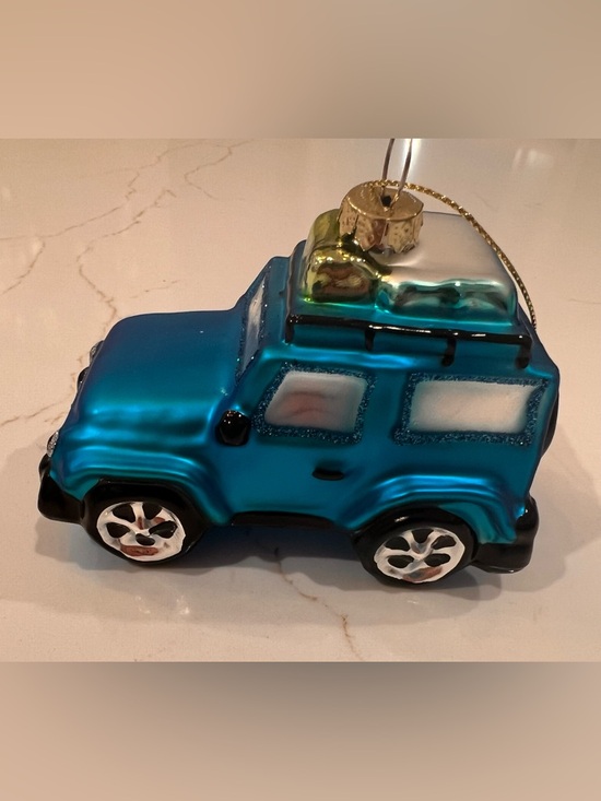 Jeep Christmas Ornament | OS | Blue - Picture 3 of 7